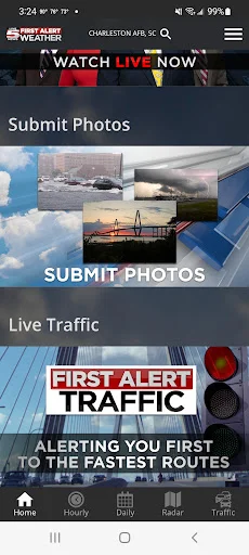 ดาวน์โหลด WCSC Live 5 Weather ล่าสุด – แอปพยากรณ์อากาศแม่นยำ ฟรี - Screenshot 6