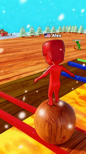 ดาวน์โหลด Snow Race 3D™ ล่าสุด – เกมแข่งรถหิมะสุดมันส์ฟรี - Screenshot 9