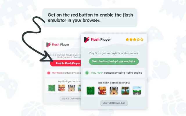 ดาวน์โหลด Flash Player for Chrome ล่าสุด – เล่นเกม Flash ฟรีบนเว็บ - Screenshot 4