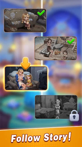 ดาวน์โหลด Wood Sort: Story Match Puzzle ล่าสุด – เกมเรียงบล็อกไม้สุดสนุก ฟรี - Screenshot 12