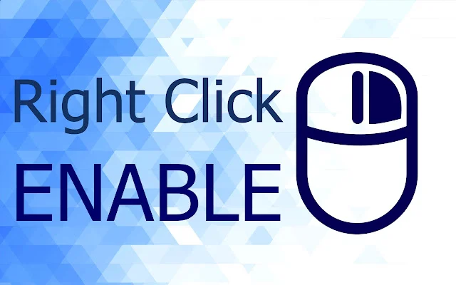 ดาวน์โหลด Enable Copy-Paste & Right-Click Mouse ล่าสุด – ปลดล็อกคลิกขวาฟรี - Screenshot 1