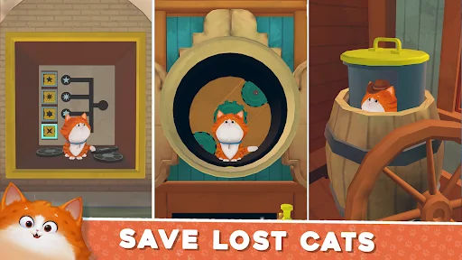 ดาวน์โหลด Cats in Time – เกมไขปริศนา 3D สุดน่ารัก เล่นฟรีล่าสุด - Screenshot 27