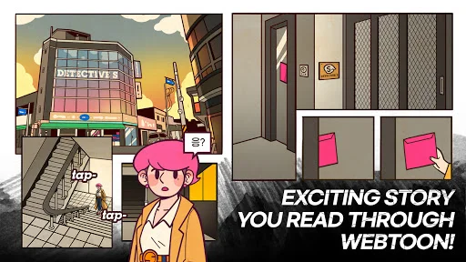 ดาวน์โหลด Detective S: Mystery Puzzle ล่าสุด – เกมไขปริศนาสไตล์เว็บตูนฟรี - Screenshot 22