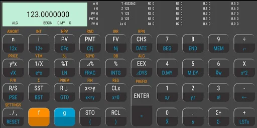 ดาวน์โหลด RPN Plus Financial Calculator ฟรี – เครื่องคิดเลขการเงิน HP 12C บนมือถือ - Screenshot 1