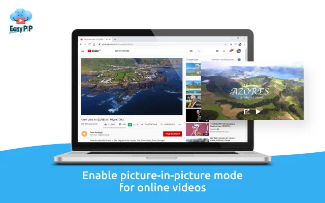 ดาวน์โหลด Easy PiP ล่าสุด – ดูวิดีโอแบบ Picture-in-Picture ฟรี - Screenshot 1