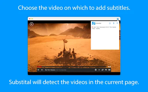 ดาวน์โหลด Substital ฟรี – เพิ่มคำบรรยายภาษาไทยให้วิดีโอ Netflix และ YouTube - Screenshot 2