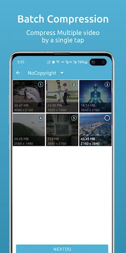 ดาวน์โหลด Video Compressor & Resizer ล่าสุด – ย่อขนาดวิดีโอฟรี - Screenshot 2