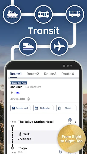 Japan Travel by NAVITIME – วางแผนเที่ยวญี่ปุ่น ค้นหาเส้นทางรถไฟ JR Pass - Screenshot 2