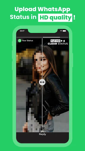 ดาวน์โหลด Clear Status ล่าสุด – อัปโหลดวิดีโอ WhatsApp คมชัดระดับ HD ฟรี - Screenshot 1
