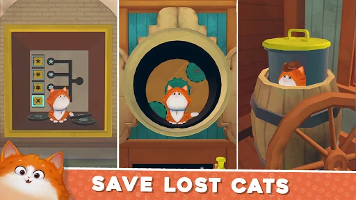 ดาวน์โหลด Cats in Time – เกมไขปริศนา 3D สุดน่ารัก เล่นฟรีล่าสุด - Screenshot 3
