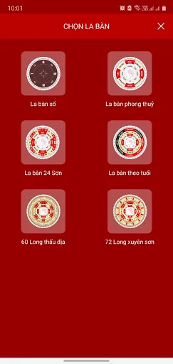 ดาวน์โหลด La ban Phong thuy – เข็มทิศฮวงจุ้ยแม่นยำ ใช้งานฟรี ล่าสุด - Screenshot 2