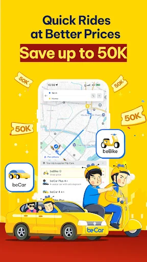 ดาวน์โหลดแอป be – แพลตฟอร์มบริการเรียกรถและเดลิเวอรี่ครบวงจร - Screenshot 5