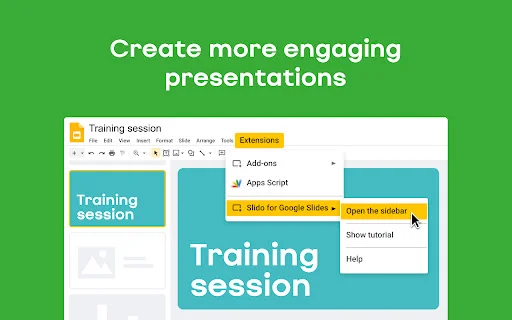 ดาวน์โหลด Slido สำหรับ Google Slides ล่าสุด – สร้างการนำเสนอแบบโต้ตอบ - Screenshot 1