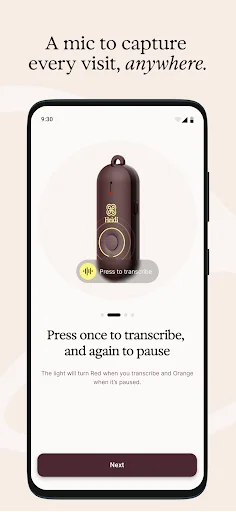 ดาวน์โหลด Heidi — AI Care Partner ล่าสุด – ผู้ช่วยอัจฉริยะทางการแพทย์ - Screenshot 5