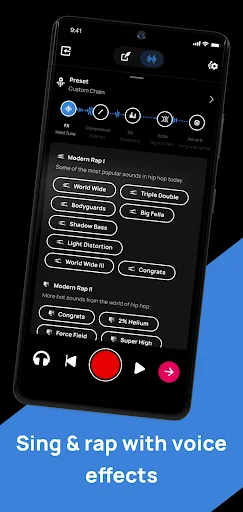 ดาวน์โหลด Voloco ล่าสุด – สตูดิโออัดเสียงและแต่งเสียงร้องฟรี - Screenshot 3