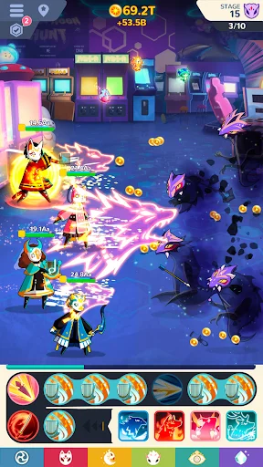 ดาวน์โหลด Masketeers : Idle Has Fallen ล่าสุด – เกมแนว Idle RPG กราฟิกสวย - Screenshot 1