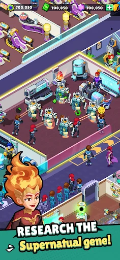 ดาวน์โหลด Idle Superpower School ล่าสุด – เกมบริหารโรงเรียนฮีโร่สุดมันส์ - Screenshot 9