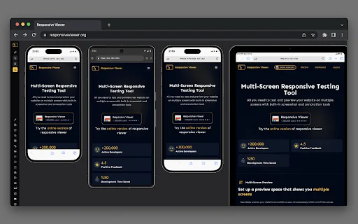 ดาวน์โหลด Responsive Viewer ล่าสุด – เครื่องมือทดสอบหน้าจอเว็บฟรี - Screenshot 2