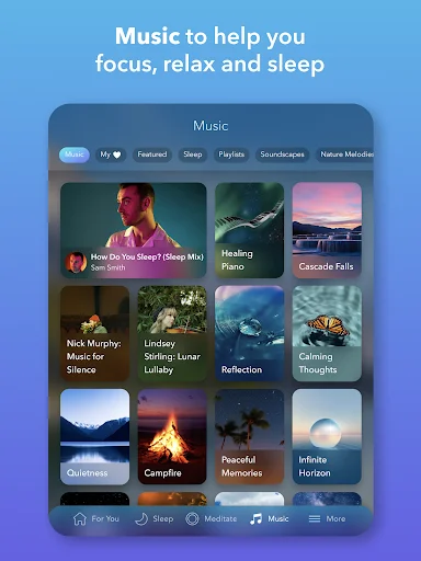 ดาวน์โหลด Calm แอปช่วยนอนหลับและทำสมาธิยอดนิยม – ผ่อนคลายความเครียดได้ทุกวัน - Screenshot 13