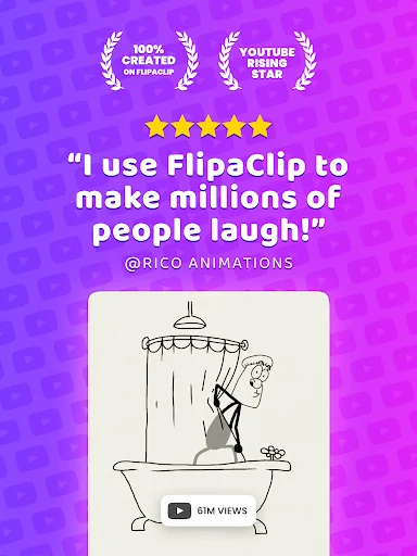 ดาวน์โหลด FlipaClip ล่าสุด – สร้างแอนิเมชัน 2D ง่ายๆ บนมือถือฟรี - Screenshot 22