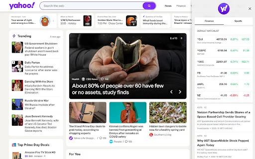ดาวน์โหลด Yahoo Homepage ล่าสุด – ติดตามข่าวสารและเข้าถึงบริการ Yahoo ได้ทันที - Screenshot 1