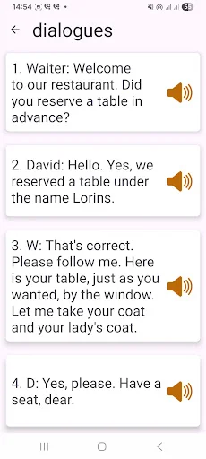 ดาวน์โหลด English phrasebook ล่าสุด – ฝึกพูดภาษาอังกฤษฟรี - Screenshot 4
