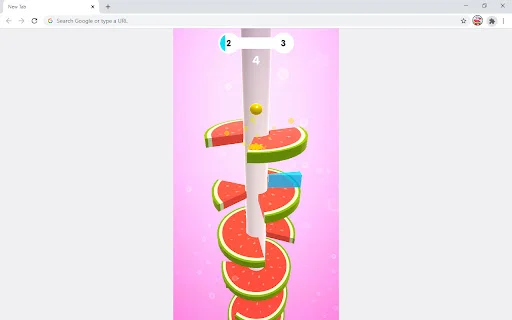ดาวน์โหลด Helix Fruit Jump Arcade Game ฟรี – เกมกระโดดสุดสนุกบน Chrome - Screenshot 4