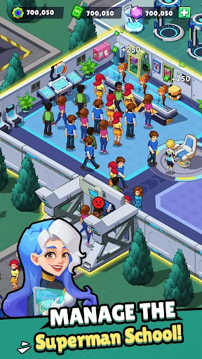 ดาวน์โหลด Idle Superpower School ล่าสุด – เกมบริหารโรงเรียนฮีโร่สุดมันส์ - Screenshot 2