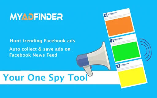 ดาวน์โหลด MY AD FINDER ล่าสุด – เครื่องมือดูโฆษณา Facebook ฟรี - Screenshot 1