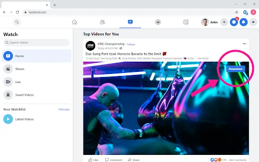 ดาวน์โหลดวิดีโอ Facebook ล่าสุด – บันทึกวิดีโอ FB ง่ายๆ ฟรี - Screenshot 5