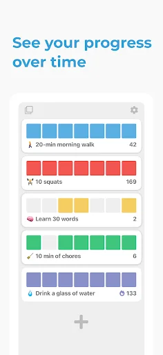 ดาวน์โหลด Habit Streak Tracker: DotHabit แอปสร้างนิสัยที่ดีที่สุด - Screenshot 5