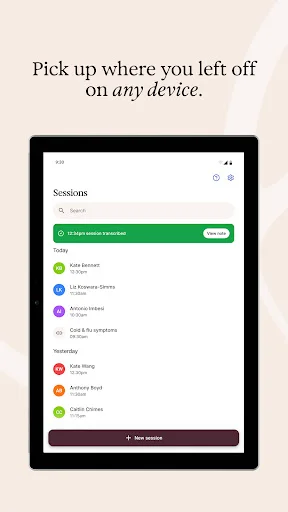 ดาวน์โหลด Heidi — AI Care Partner ล่าสุด – ผู้ช่วยอัจฉริยะทางการแพทย์ - Screenshot 15
