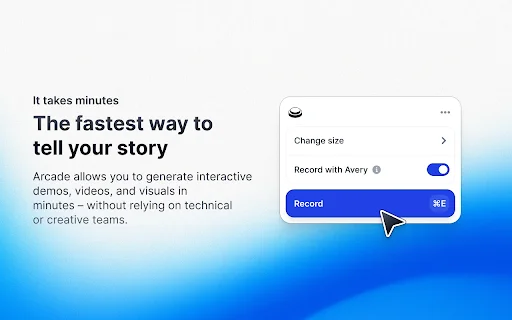 Arcade: สร้าง Interactive Demo ระดับมืออาชีพได้ง่ายๆ ในไม่กี่นาที - Screenshot 1