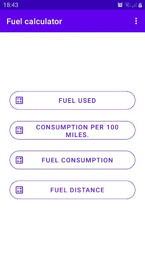 ดาวน์โหลด Fuel calculator ล่าสุด – คำนวณอัตราสิ้นเปลืองน้ำมันฟรี - Screenshot 6