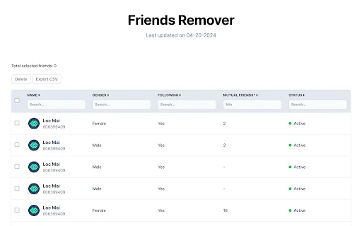 ดาวน์โหลด L.O.C ส่วนขยายจัดการ Facebook แบบครบวงจร – ใช้งานฟรี - Screenshot 3