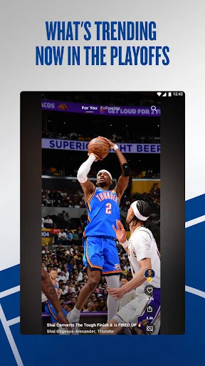 ดาวน์โหลดแอป NBA ล่าสุด – รับชมการแข่งขันและไฮไลท์บาสเกตบอลสดฟรี - Screenshot 18