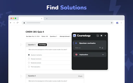 ดาวน์โหลด Coursology ล่าสุด – ตัวช่วยการเรียนรู้ด้วย AI สำหรับนักเรียน - Screenshot 2