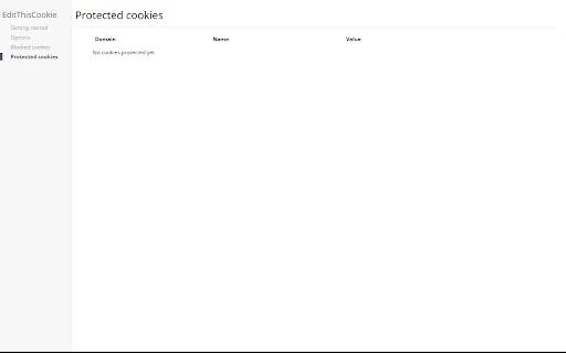 ดาวน์โหลด EditThisCookie (V3) ล่าสุด – จัดการคุกกี้เบราว์เซอร์ฟรี - Screenshot 6