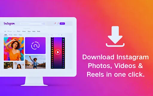 Instagram Downloader – ดาวน์โหลดวิดีโอ Reels และ Story ฟรี - Screenshot 1