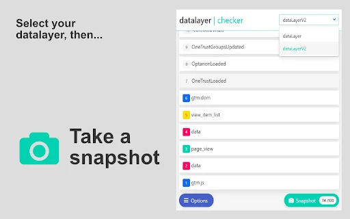ดาวน์โหลด Datalayer Checker ล่าสุด – ตรวจสอบ GTM ง่ายๆ ไม่ต้องพึ่งคอนโซล - Screenshot 2