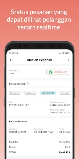 ดาวน์โหลด Laundry POS App ล่าสุด – ระบบจัดการร้านซักรีดฟรี ใช้งานง่าย - Screenshot 4