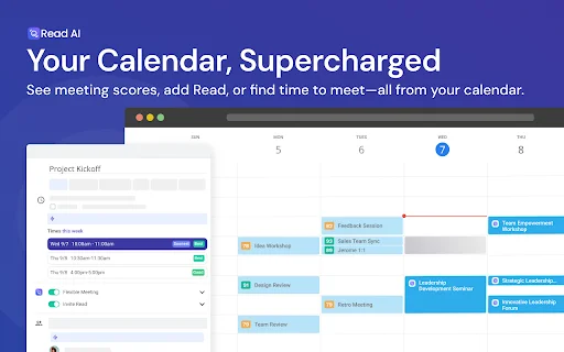 ดาวน์โหลด Read AI ส่วนขยาย Chrome ช่วยสรุปการประชุมและจัดการงานให้มีประสิทธิภาพ - Screenshot 2