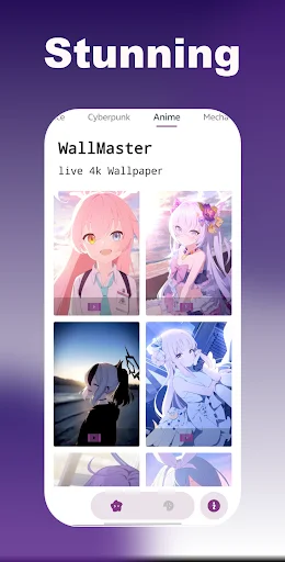 ดาวน์โหลด WallMaster – Live 4K Wallpaper ล่าสุด – วอลเปเปอร์เคลื่อนไหวฟรี - Screenshot 1