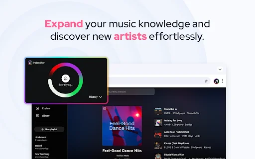 Music Identifier – ค้นหาชื่อเพลงจากเบราว์เซอร์ง่ายๆ ฟรี! - Screenshot 3