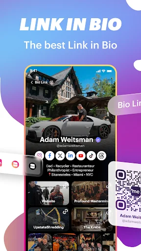 ดาวน์โหลด Linkme ล่าสุด – เชื่อมต่อและแบ่งปันไลฟ์สไตล์ของคุณได้ง่ายๆ ฟรี - Screenshot 1