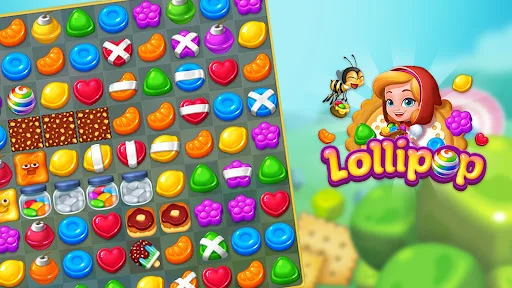 ดาวน์โหลด Lollipop: Sweet Taste Match 3 ล่าสุด – เกมเรียงลูกกวาดฟรี - Screenshot 11