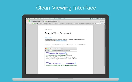 Docs Online Viewer – เปิดไฟล์เอกสารออนไลน์ได้ทันทีในเบราว์เซอร์ - Screenshot 2