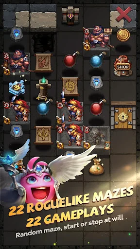 ดาวน์โหลด Gumballs & Dungeons ล่าสุด – เกม Roguelike RPG สุดมันส์ฟรี - Screenshot 2