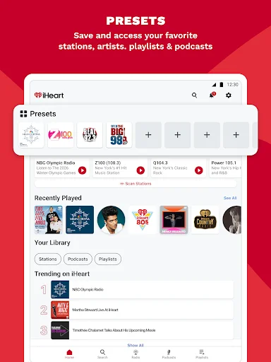 ดาวน์โหลด iHeart: ฟังเพลง วิทยุ และพอดแคสต์ฟรี – แอปยอดนิยมอันดับ 1 - Screenshot 11