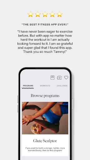 ดาวน์โหลด Tammy Fit ล่าสุด – โปรแกรมออกกำลังกายและคุมอาหารครบวงจร - Screenshot 2